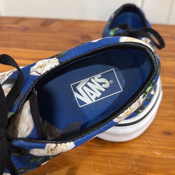 Vans Era Skate Shoes in Romantic Blue Floral - Picture 6 of 7